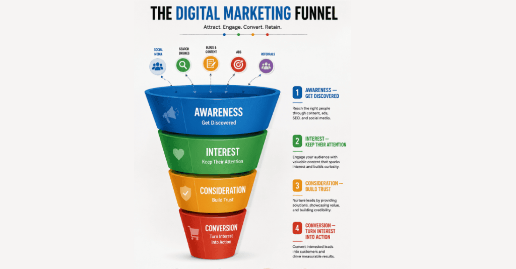 Digital Marketing Funnel